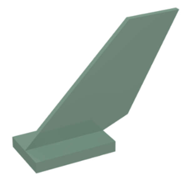 LEGO Parts Tail Shuttle