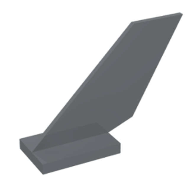 LEGO Parts Tail Shuttle