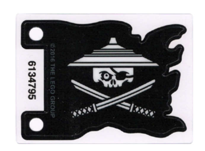 LEGO Parts Pirate Flag