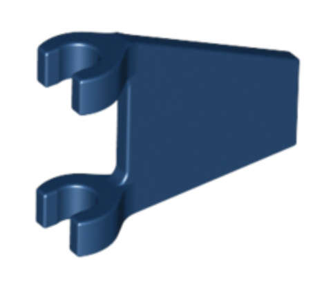 LEGO Parts Trapezoid Flag 2 x 2
