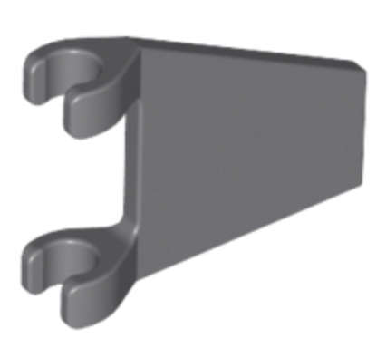 LEGO Parts Trapezoid Flag 2 x 2