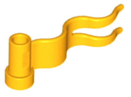 LEGO Parts Wave 4 x 1 Flag