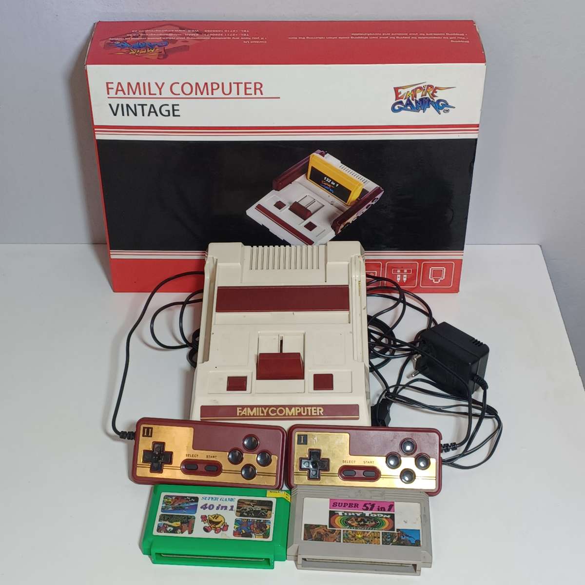 Empire Gaming - Family Computer Retro Gaming System // READ DESCRIPTION