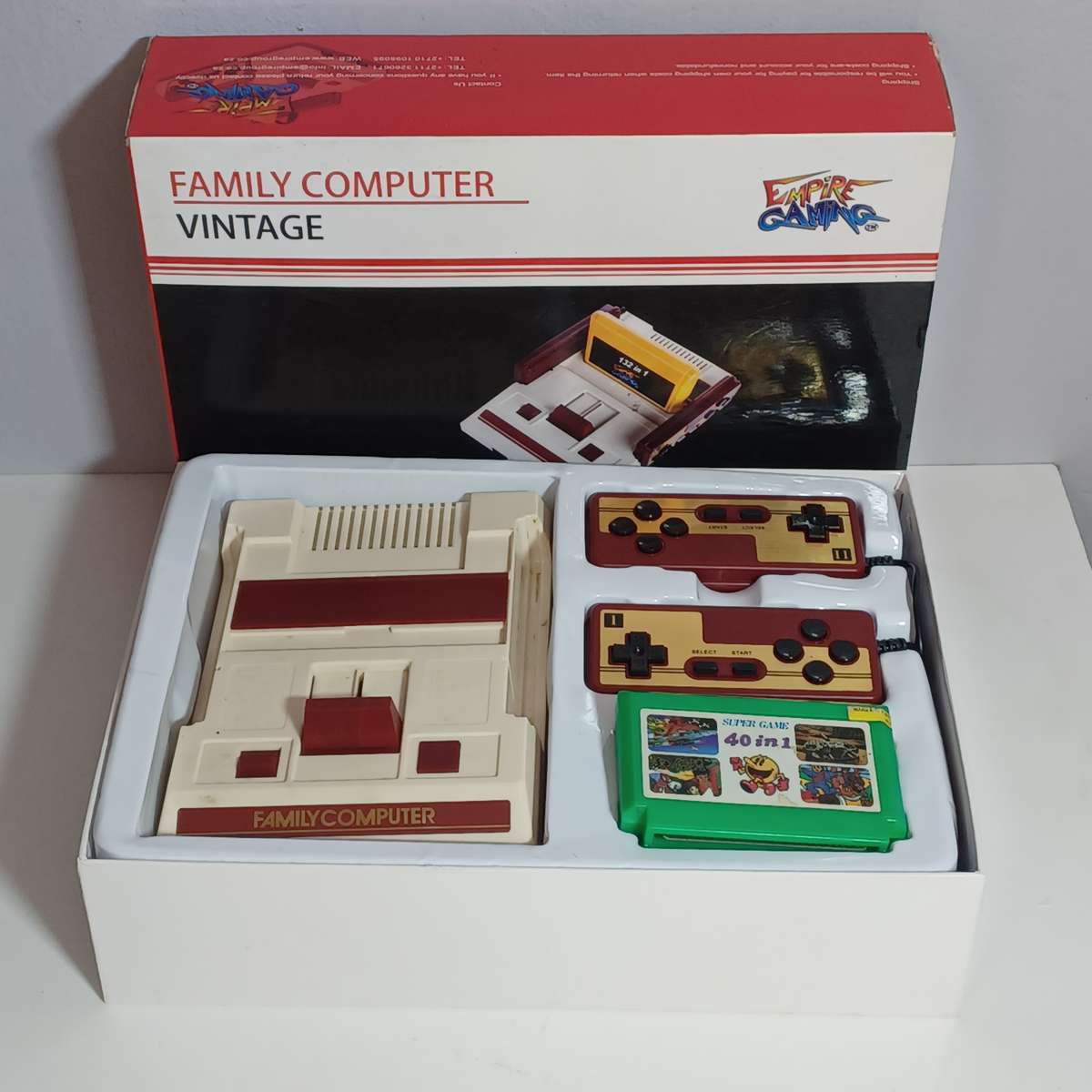 Empire Gaming - Family Computer Retro Gaming System // READ DESCRIPTION