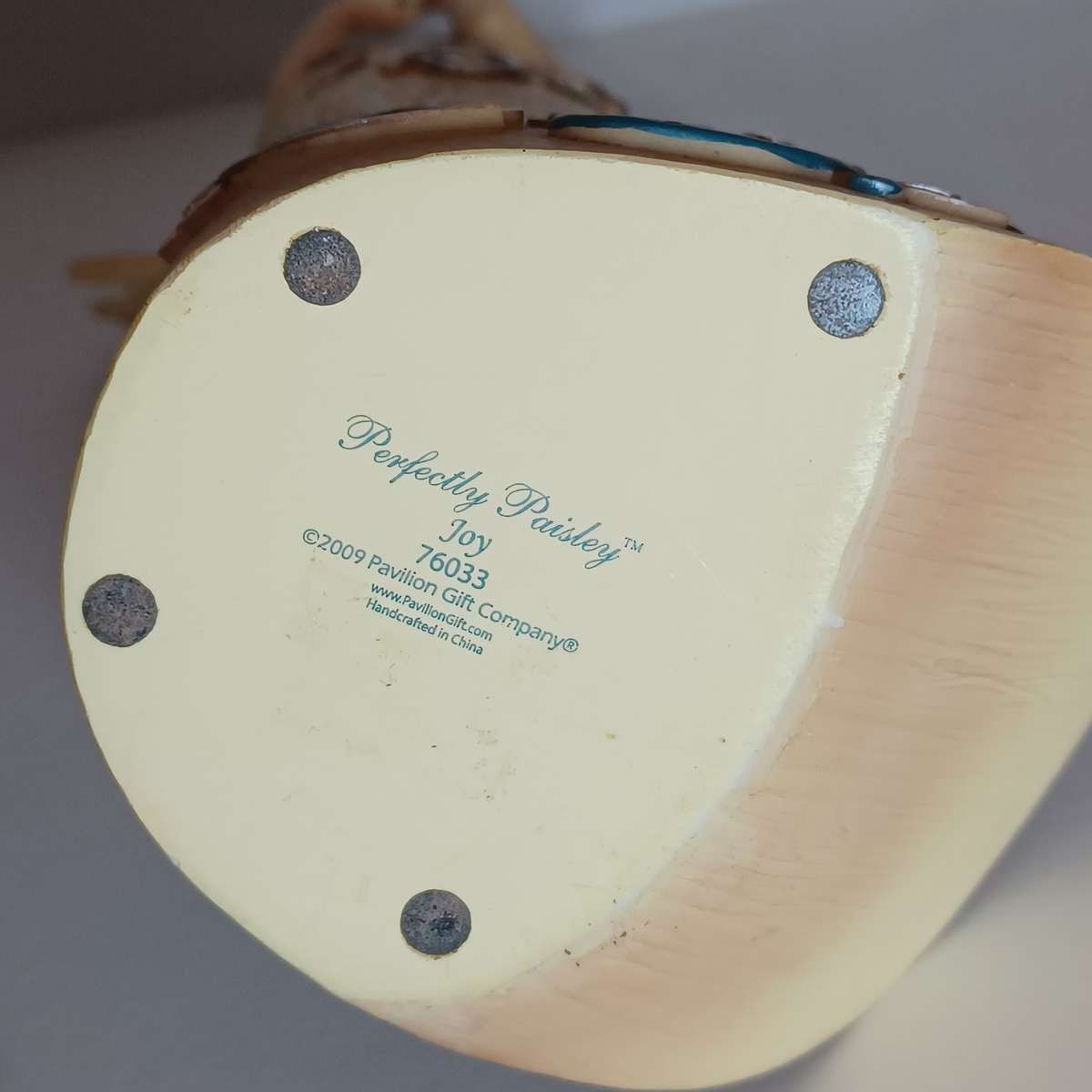 Perfectly Paisley Joy Angel Figurine by Pavilion /Resin / (30cm)