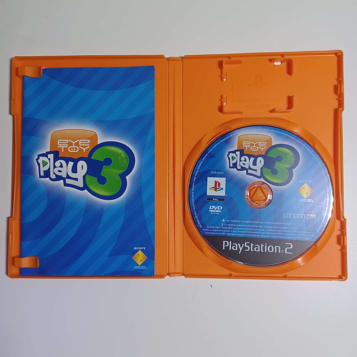 Ps2 Rhythm and eye toy game bundle / tested working