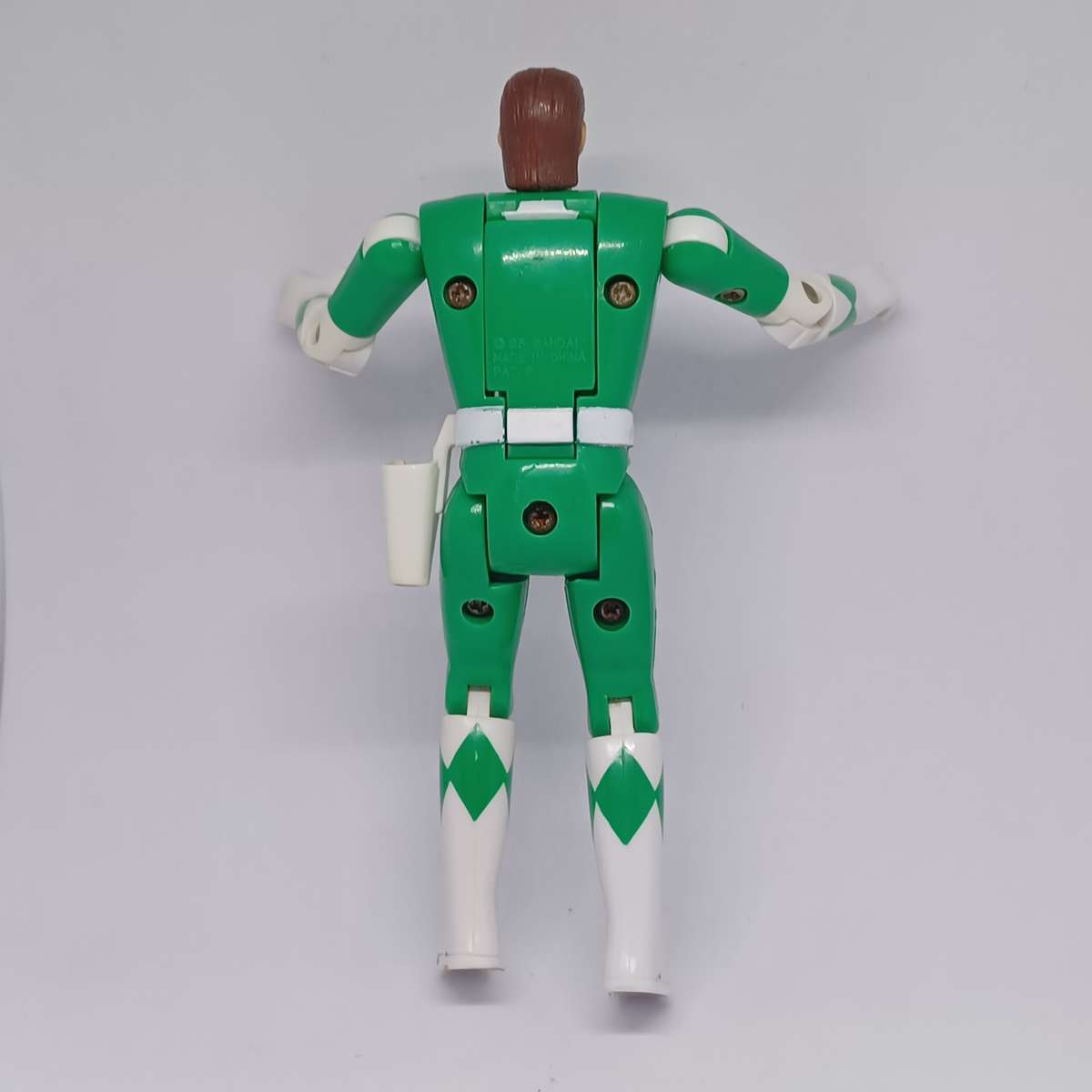 Vintage 1993 Bandai Power Rangers Tommy/Green Ranger Figure Auto Morph (14cm)