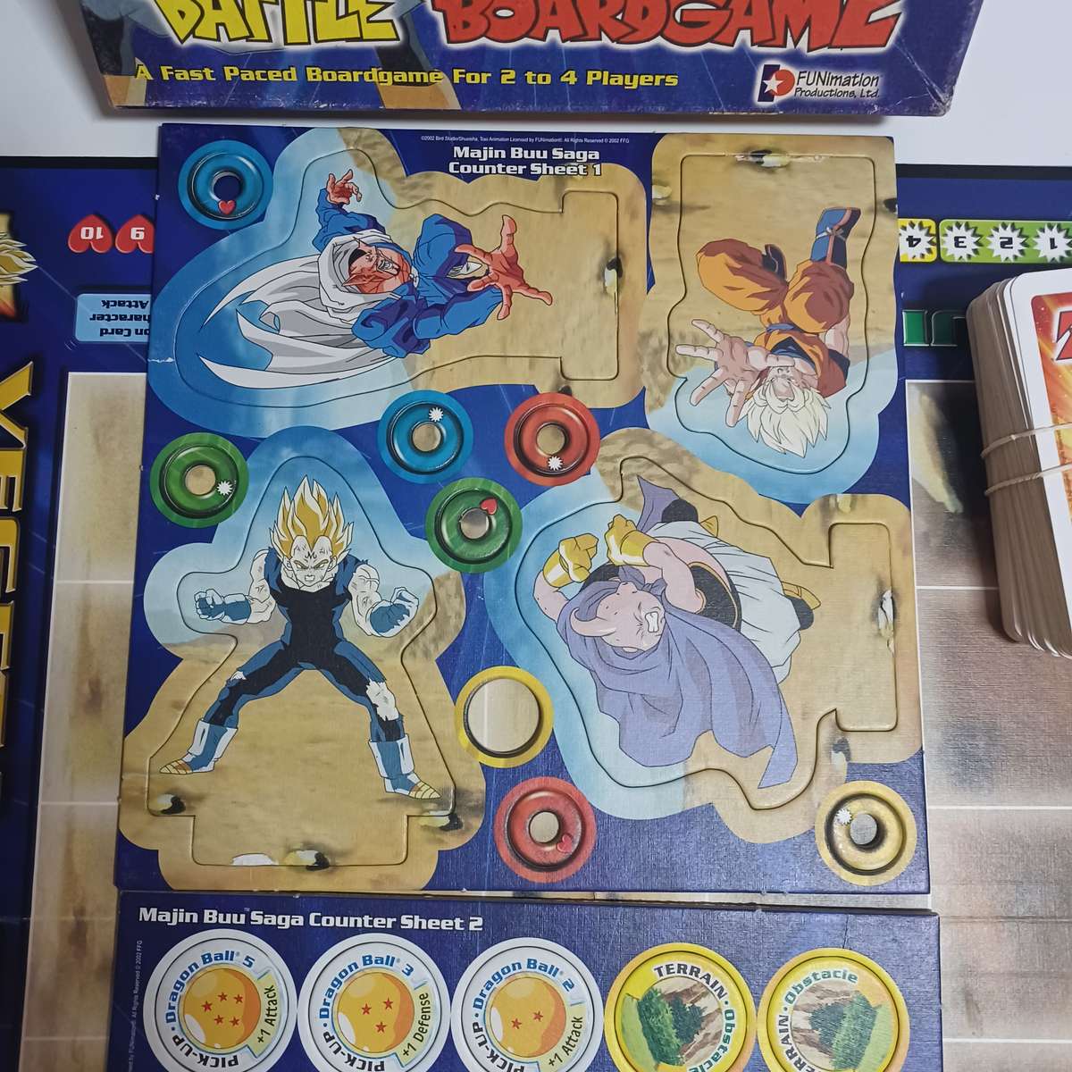DragonBall Z Boardgame Majin Buu Saga