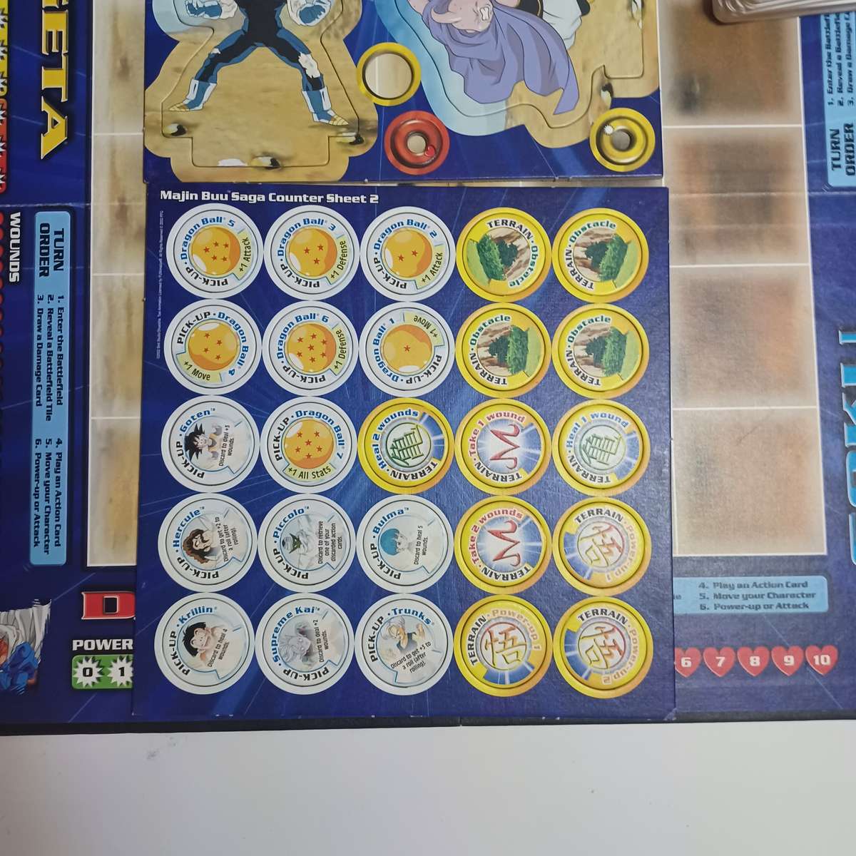 DragonBall Z Boardgame Majin Buu Saga