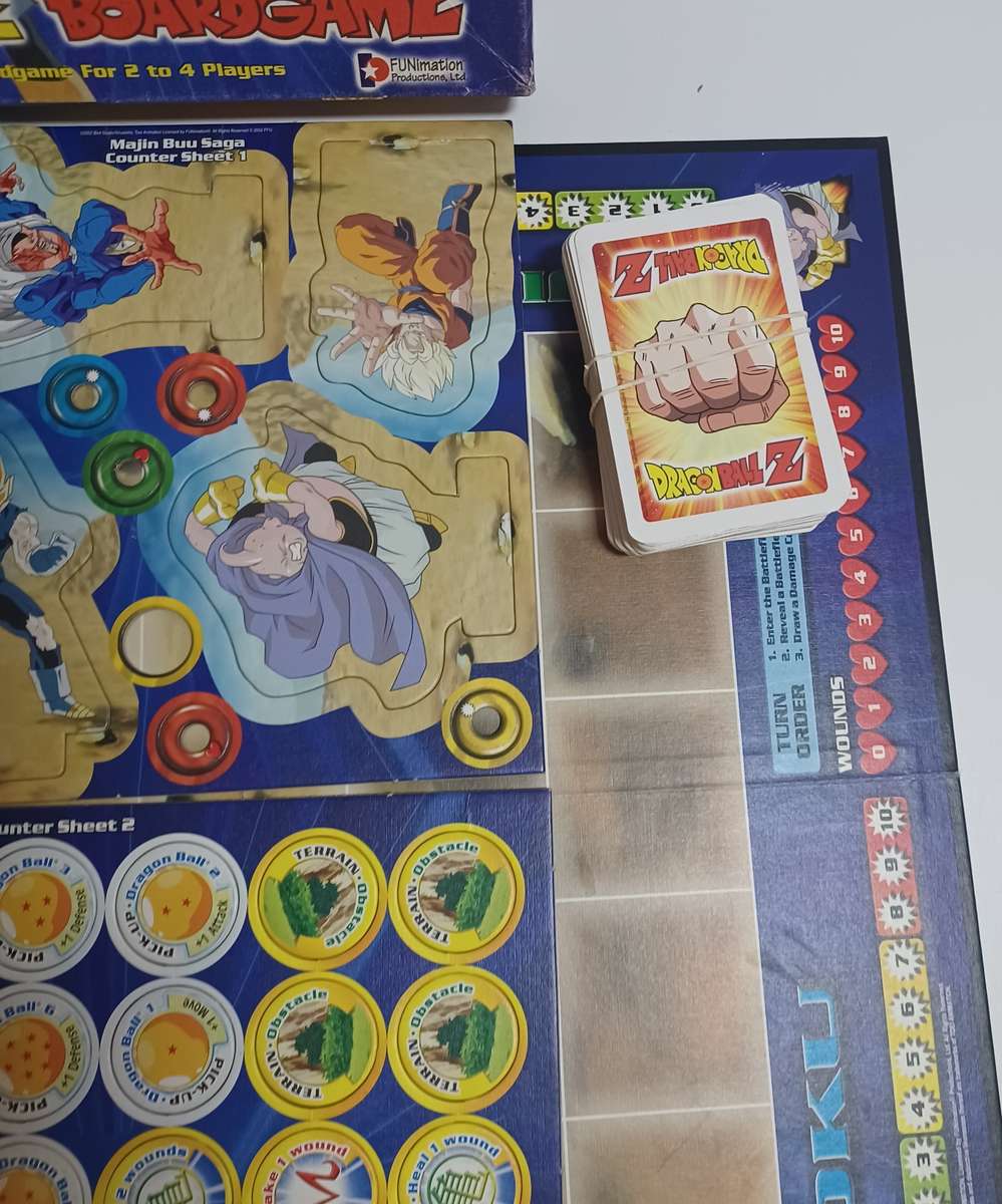 DragonBall Z Boardgame Majin Buu Saga