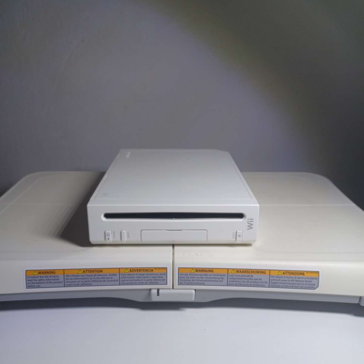 Nintendo Wii Console and Wii Fit Balance Board in Box (both tested and working)