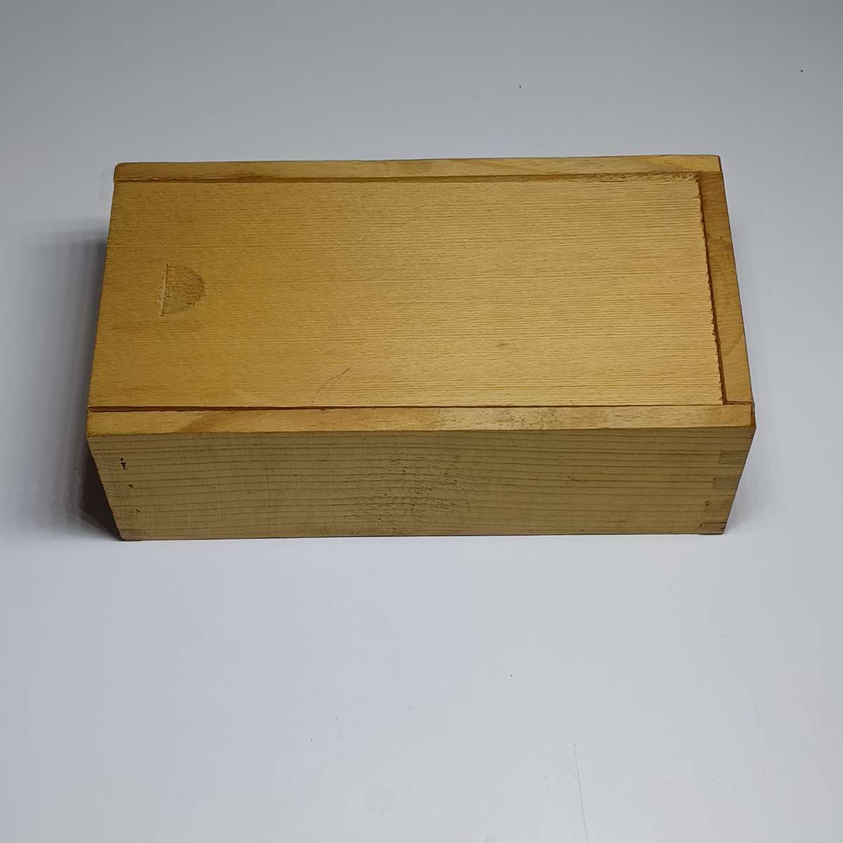 Vintage French Wooden Chess Set in wooden box (king size - 6cm) Box size (15x8 cm)