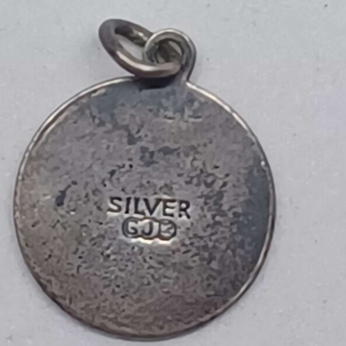 Vintage Georg Jensen Sterling silver Saint Christopher (16mm)