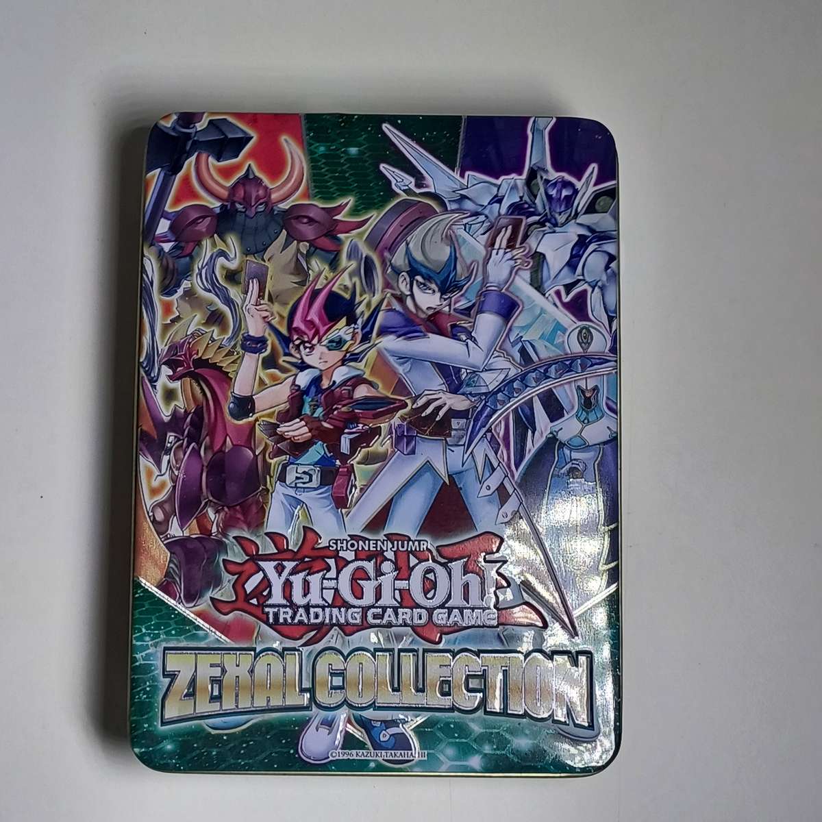 YU-GI-OH! KONAMI SHONEN JUMP ZEXAL COLLECTION TIN BOX EMPTY