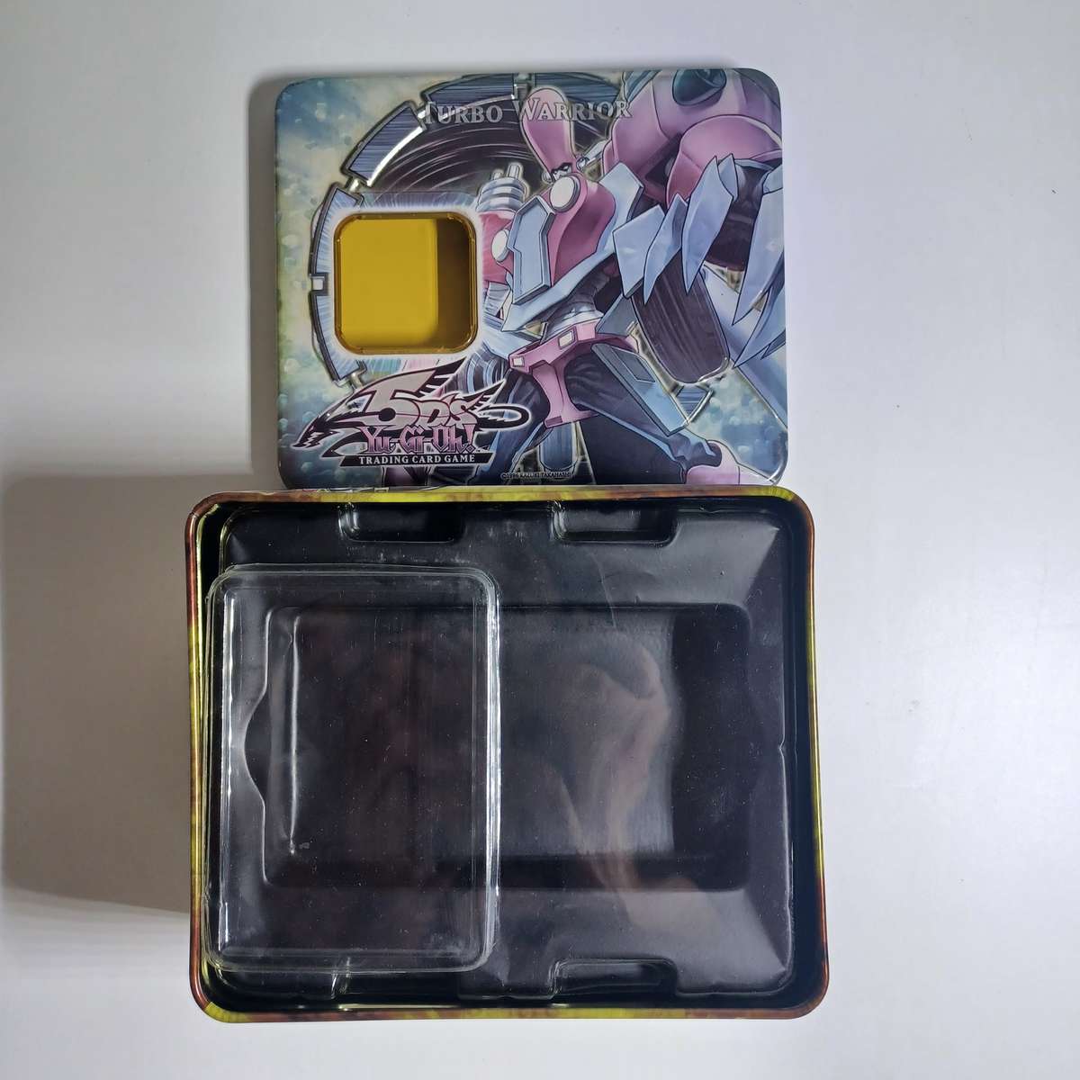 Collectible Yu-Gi-Oh TCG tin: Turbo Warrior 2008 (empty)