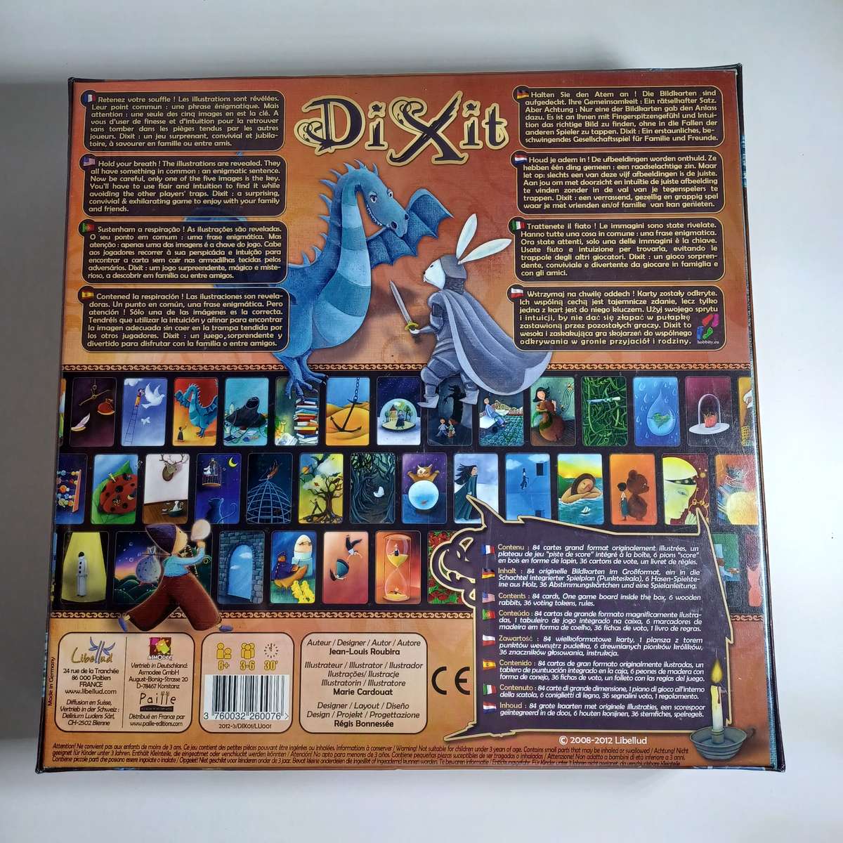 Dixit Family Board Game - Libellud - New & Sealed