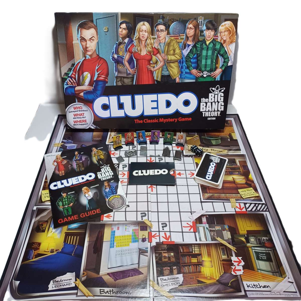 The Big Bang Theory Cluedo Mystery Board Game