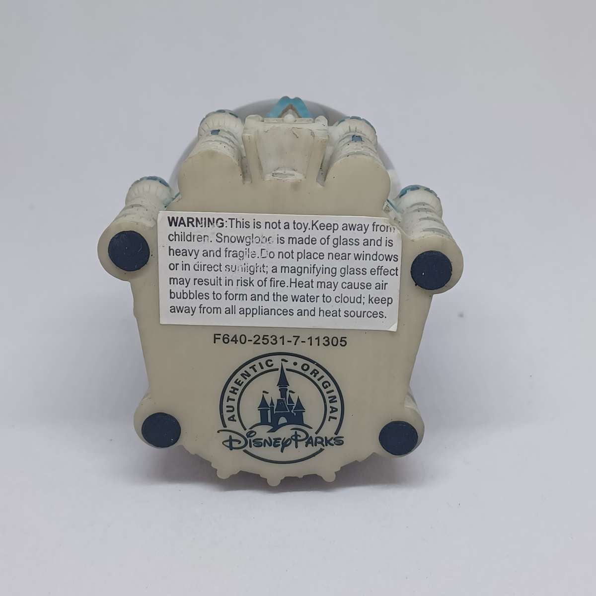 Disney Mickey Mouse Castle Magic Kingdom Mini  Snowglobe (9cm x 5.5cm)