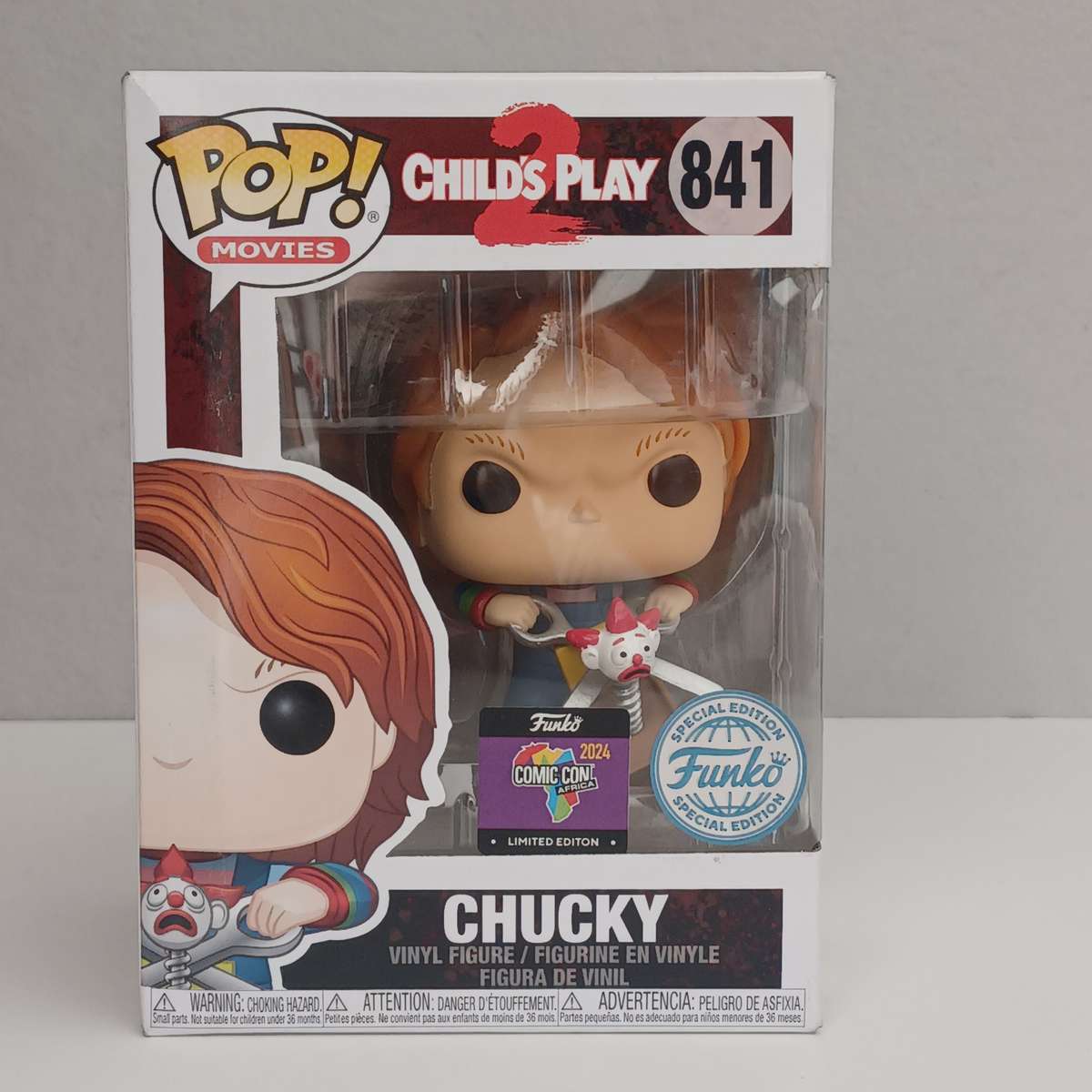 Funko Pop! Childs Play 2 Chucky LTD edition Comiccon Africa