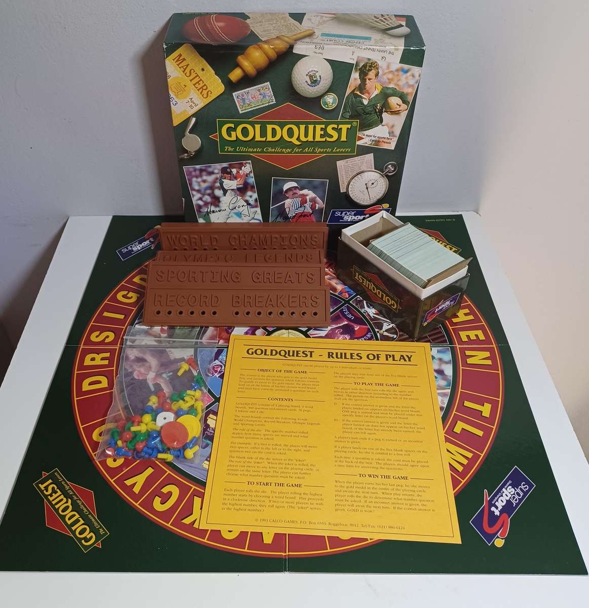 Vintage Supersport Goldquest The Ultimate Challenge For All Sport Lovers