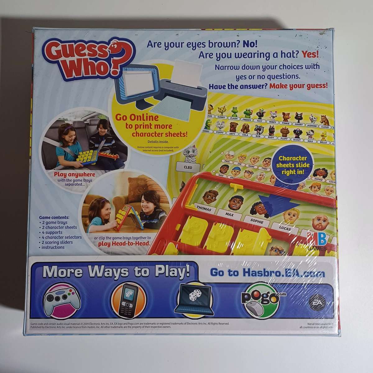 Hasbro Guess Who? Board Game factory sealed