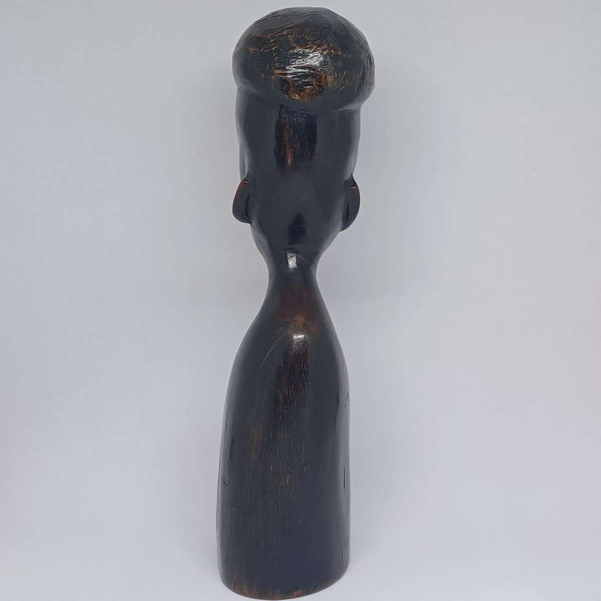 Vintage Hand Carved Wooden African Figure - (16cm)