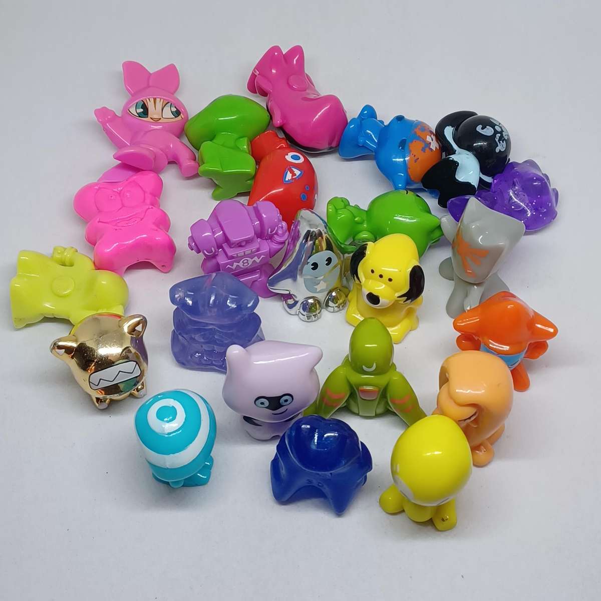 collection of Gogo's Crazy Bone vintage and modern mix