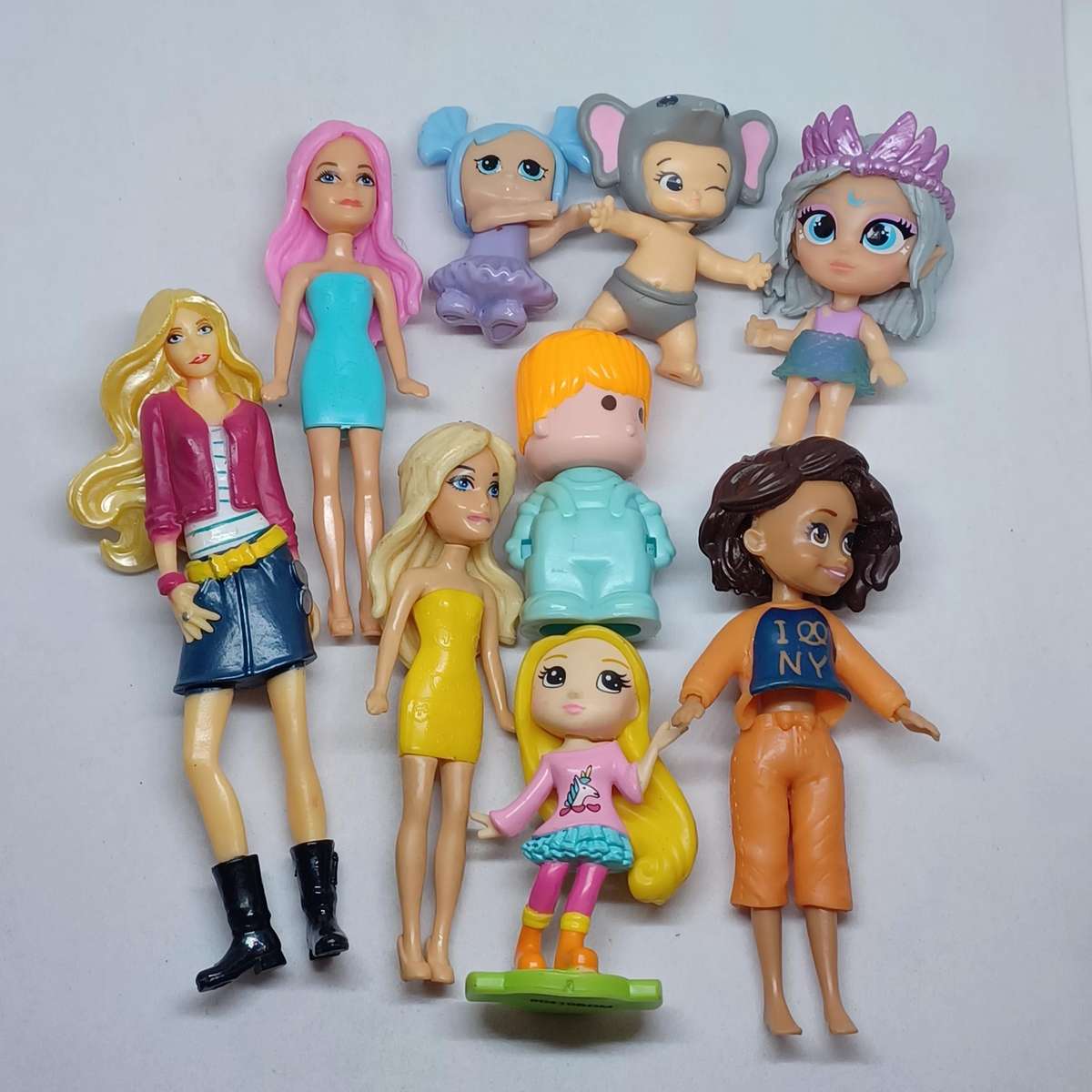 Collection Various girl toys figures