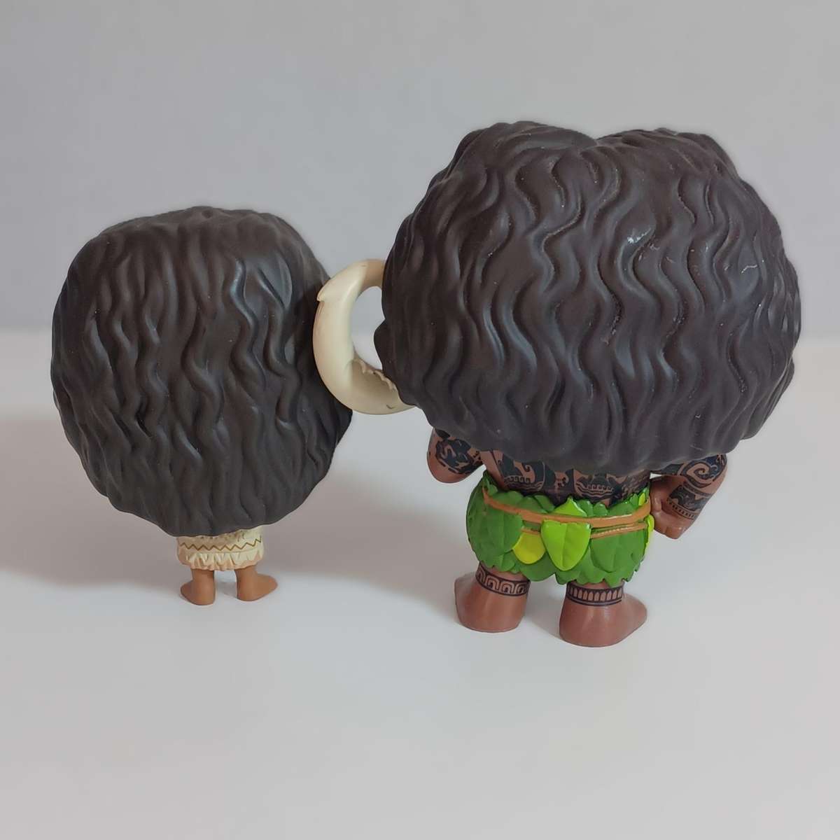 Funko Pop! vinyl figures of Moana and Maui  (no box)
