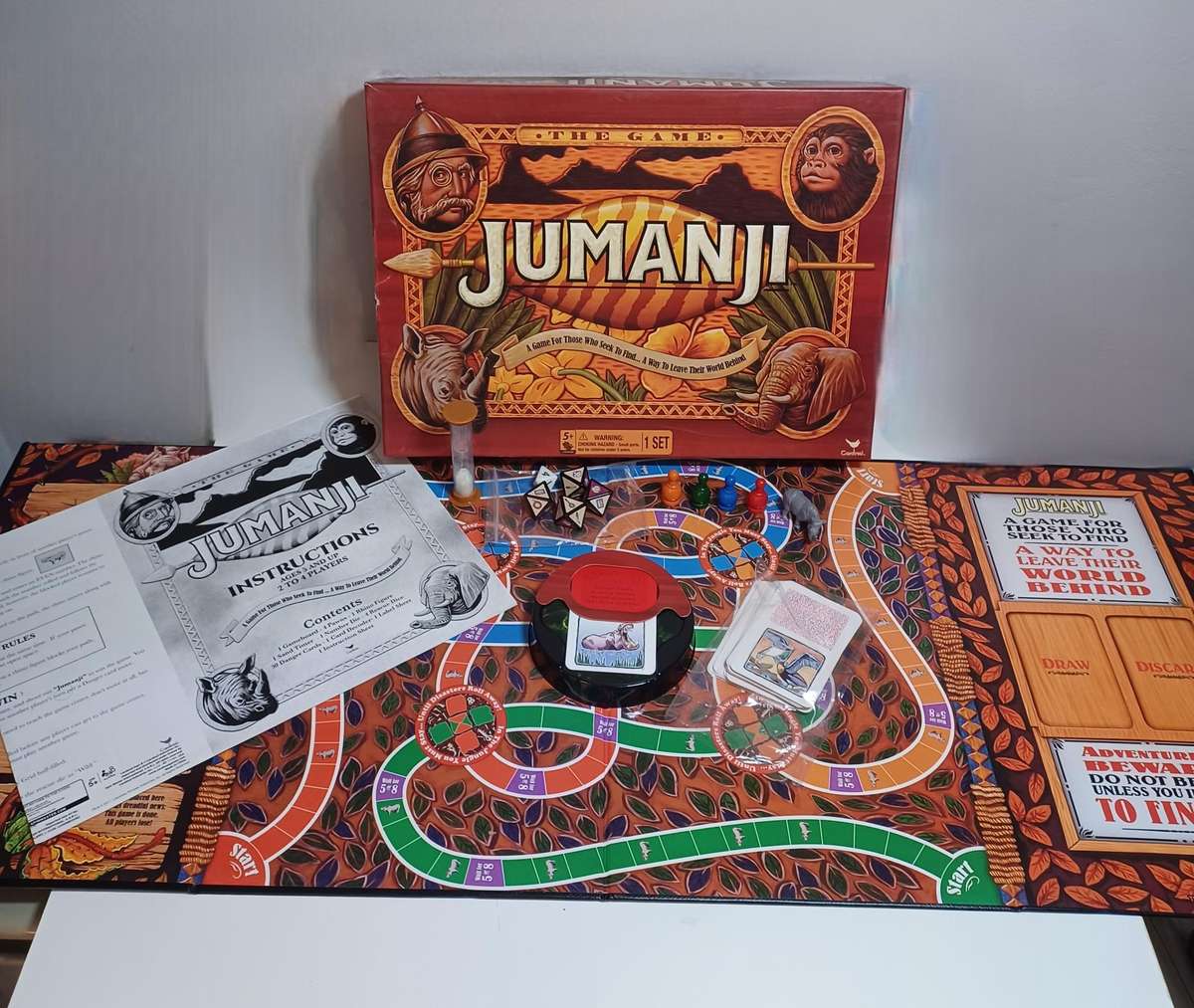 Jumanji Board Game Complete