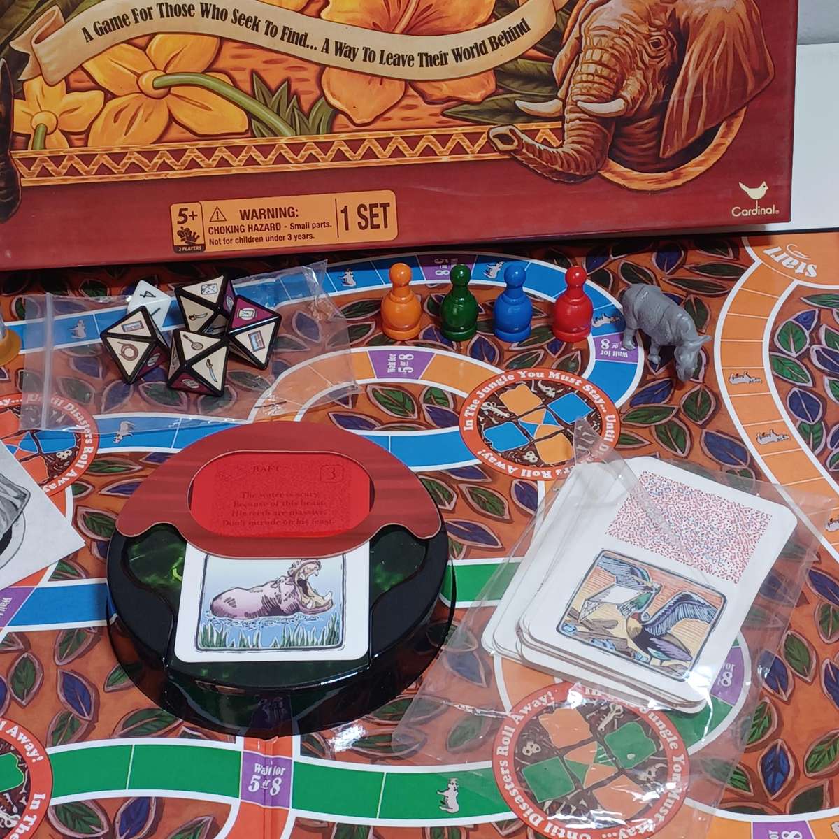 Jumanji Board Game Complete