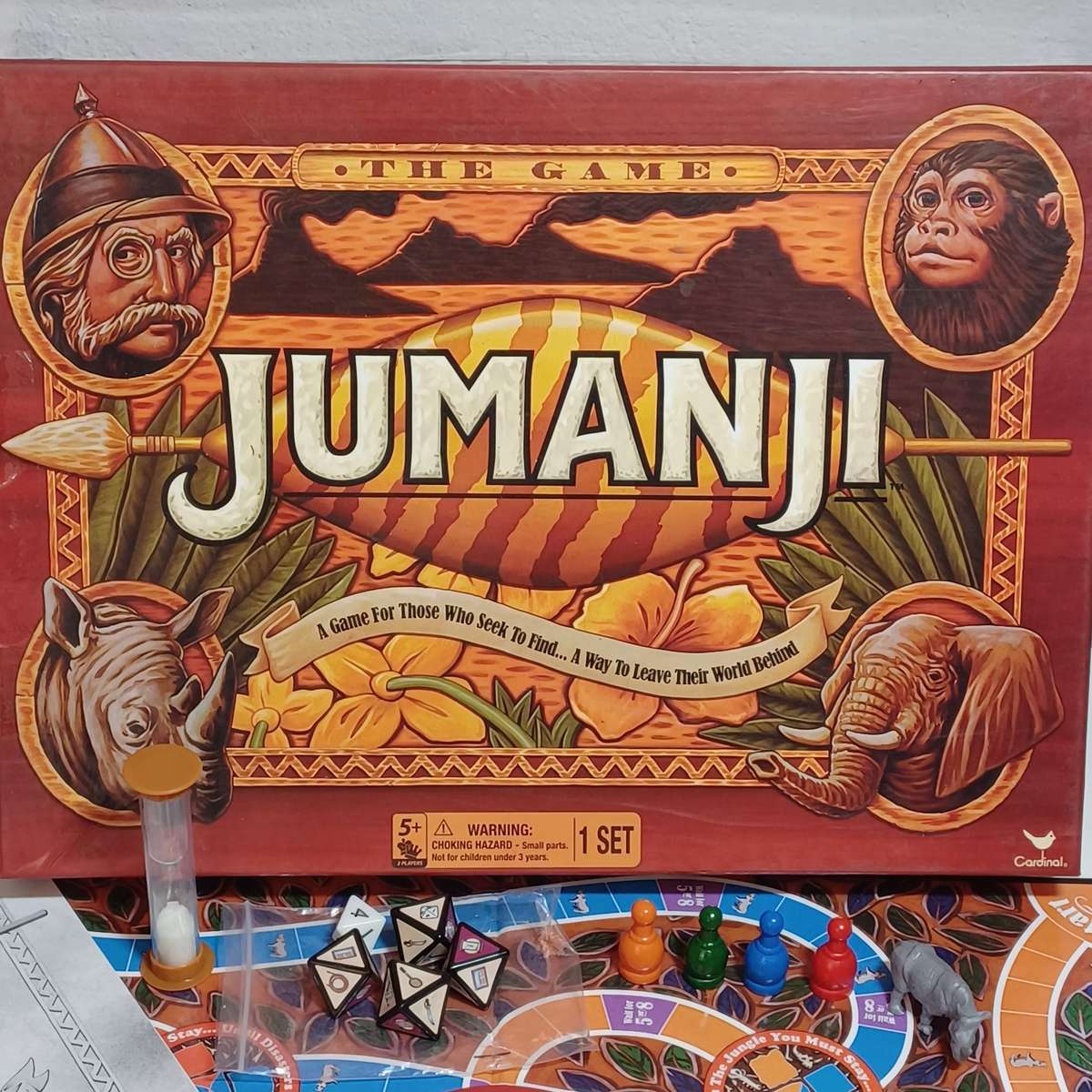Jumanji Board Game Complete
