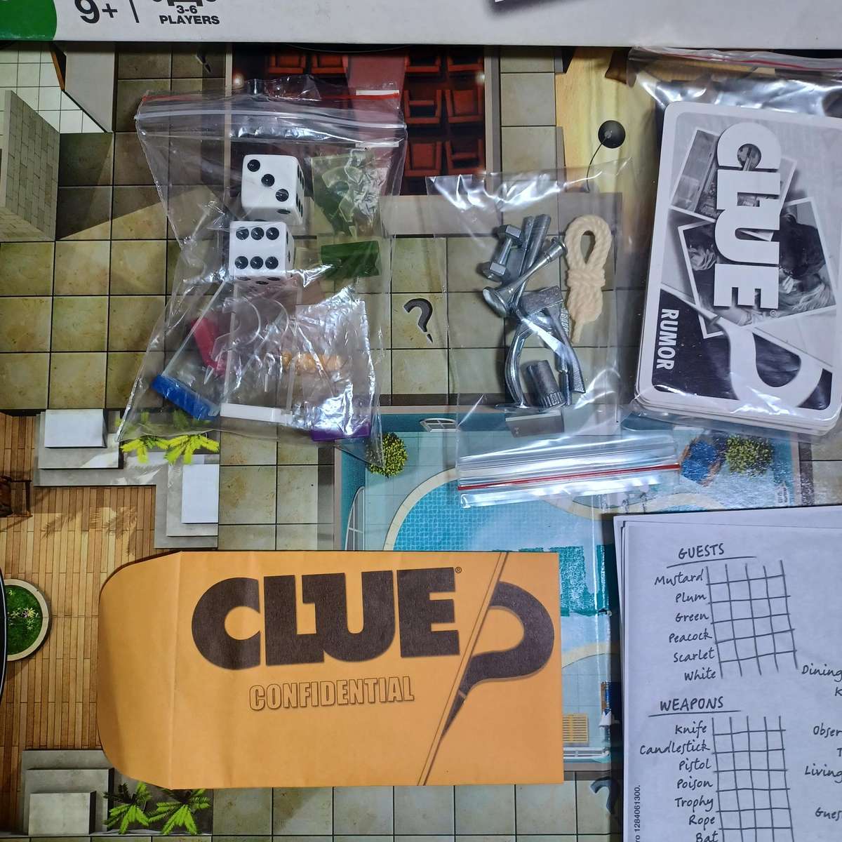 Clue  "Discover the Secrets" edition Complete