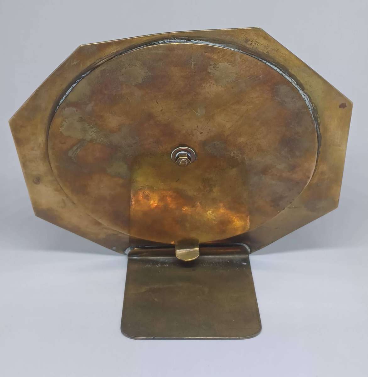 1947 Vintage Brass Voortrekker Monument 50 Year Perpetual Calendar (12.8cm x 13.5cm)