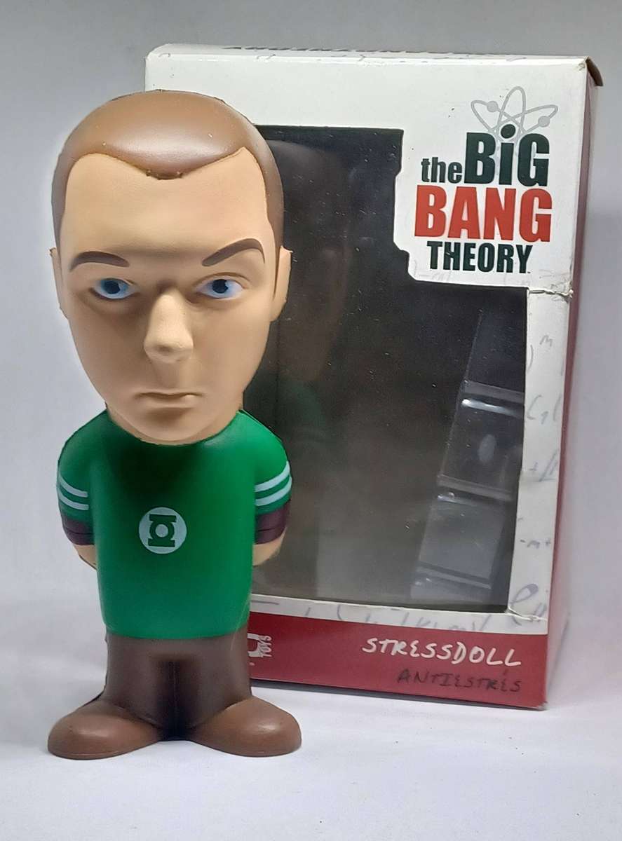 SD Toys "The Big Bang Theory" Sheldon Cooper stress doll (box - 14.5cm x 10cm)