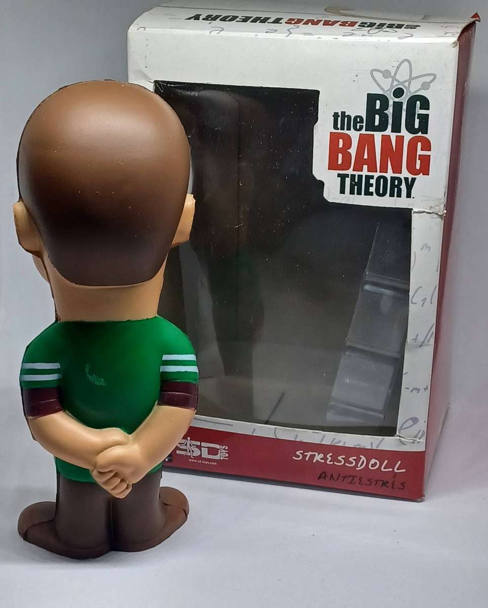 SD Toys "The Big Bang Theory" Sheldon Cooper stress doll (box - 14.5cm x 10cm)