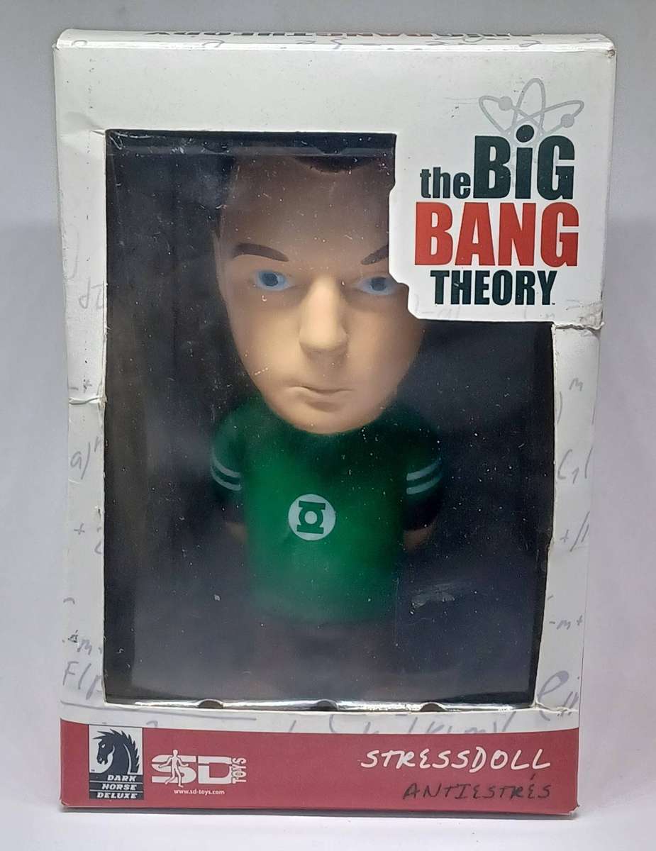 SD Toys "The Big Bang Theory" Sheldon Cooper stress doll (box - 14.5cm x 10cm)