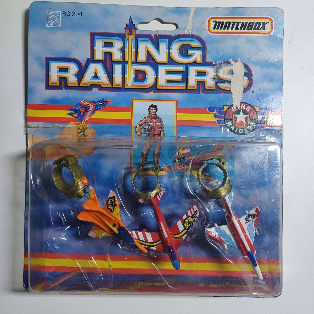 1988 Vintage Matchbox Ring Raiders toy set unopened
