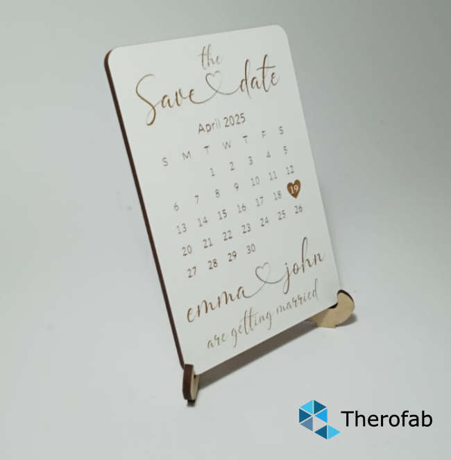 Small wooden easel stand