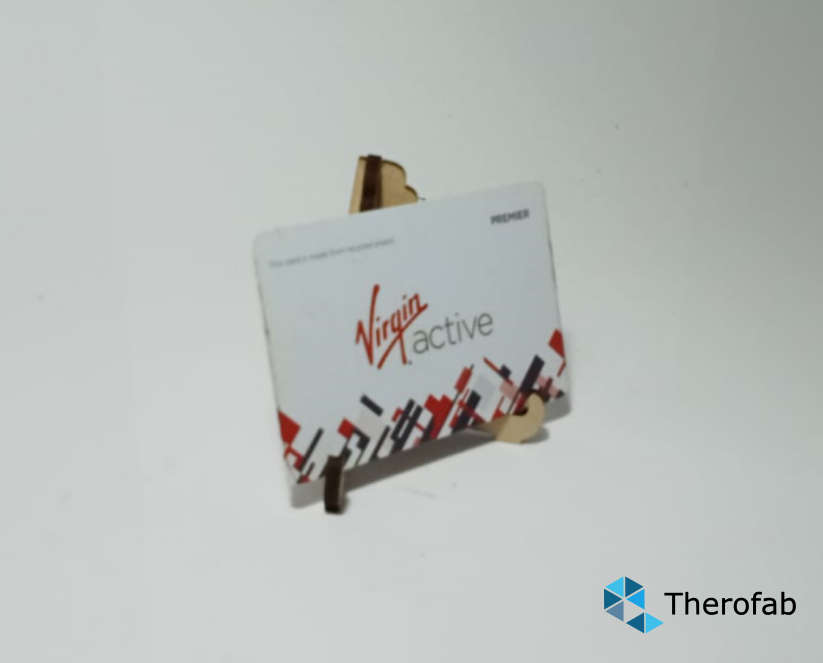 Small wooden easel stand