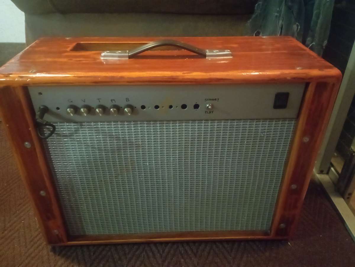 Homemade Fender guitar amp
