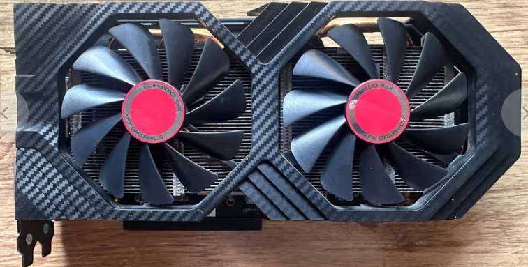  XFX Radeon RX 590 Fatboy 8GB  High-Performance 1080p Gaming GPU