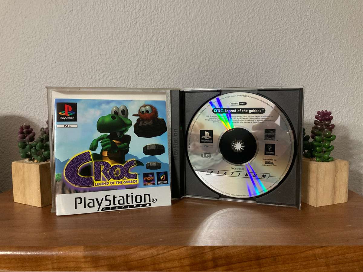 Croc: Legend of the Gobbos - PlayStation 1 (PS1) - Platinum - PAL - CIB