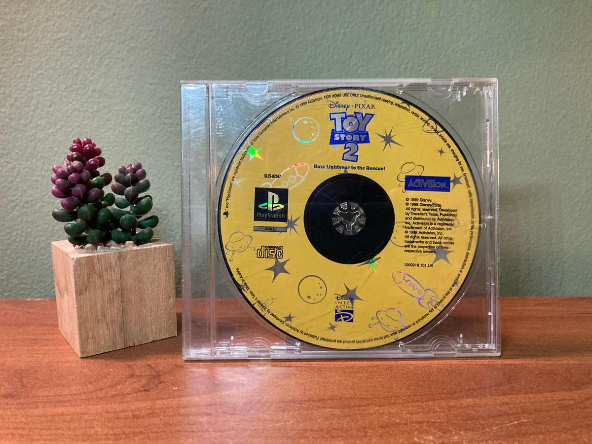 Toy Story 2: Buzz Lightyear to the Rescue - PlayStation 1 (PS1) - Black Label - PAL - Disc Only