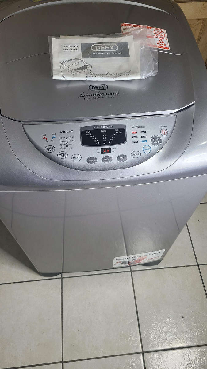 13kg defy top loader washing machine