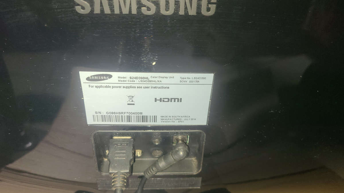 Samsung 24-inch HDMI Monitor