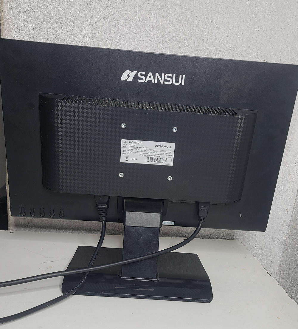 SANSUI LED MONITOR 20inch HDMI screen