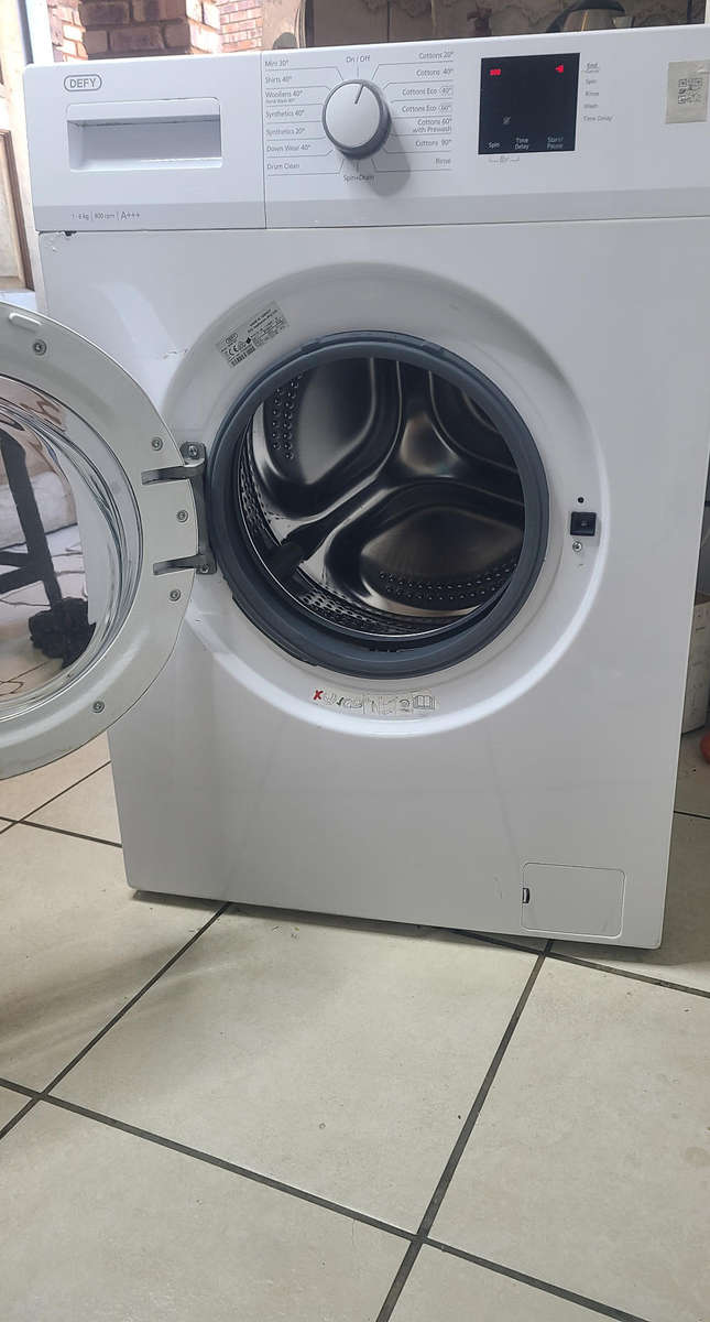 6kg defy front loader washing machine