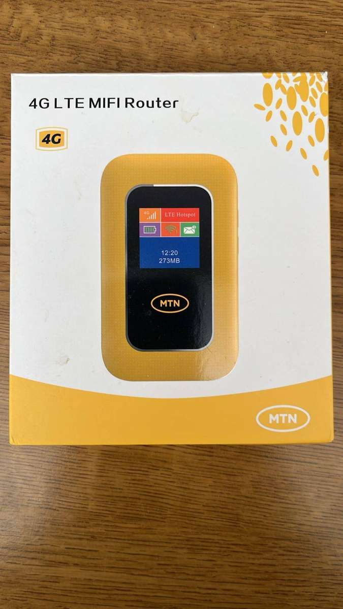 Wifi Mobile Router - MTN - 4G, details below