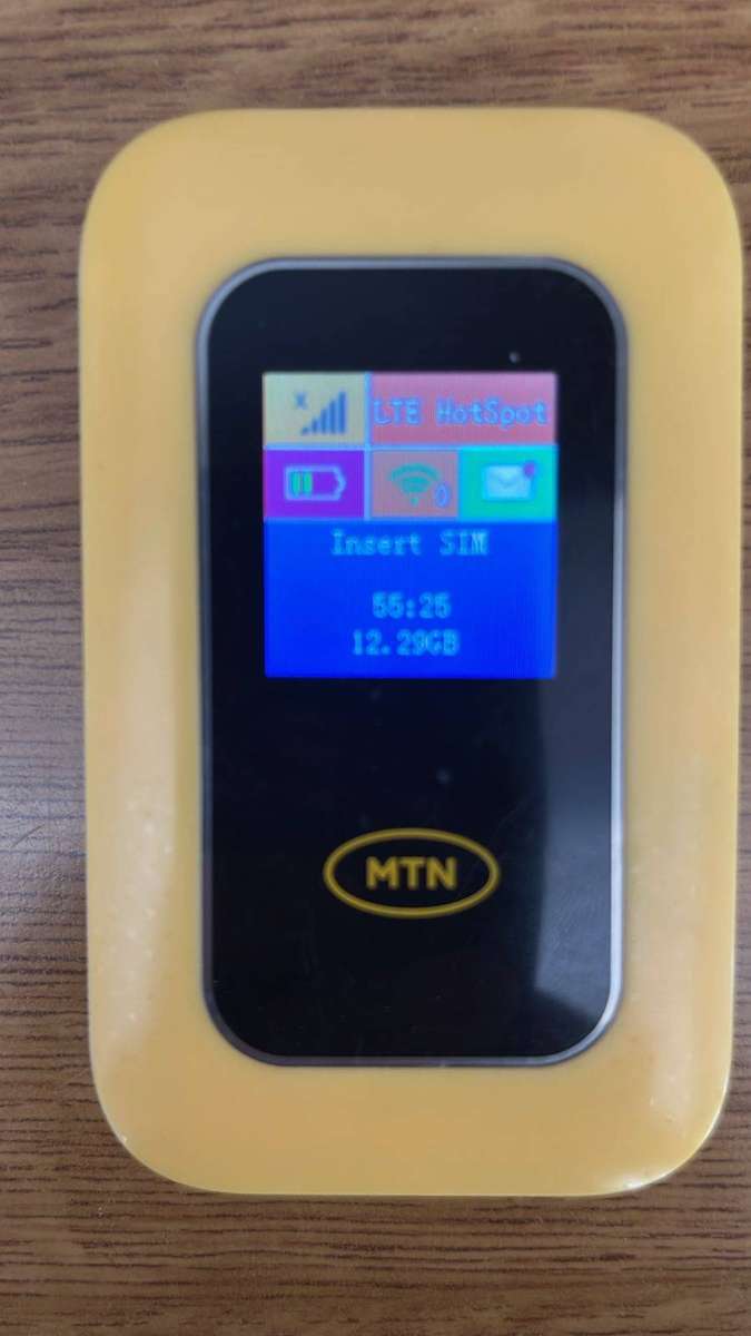 Wifi Mobile Router - MTN - 4G, details below